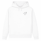 Paw & Flower Vibes– Hoodie aus Bio-Baumwolle für Damen