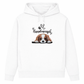 Hundemensch– Hoodie aus Bio-Baumwolle für Damen