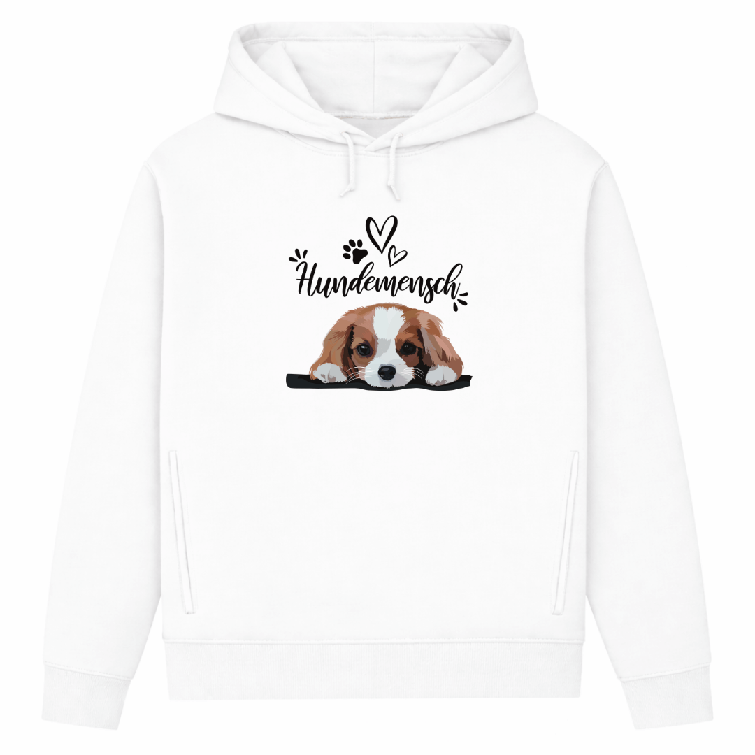 Hundemensch– Hoodie aus Bio-Baumwolle für Damen