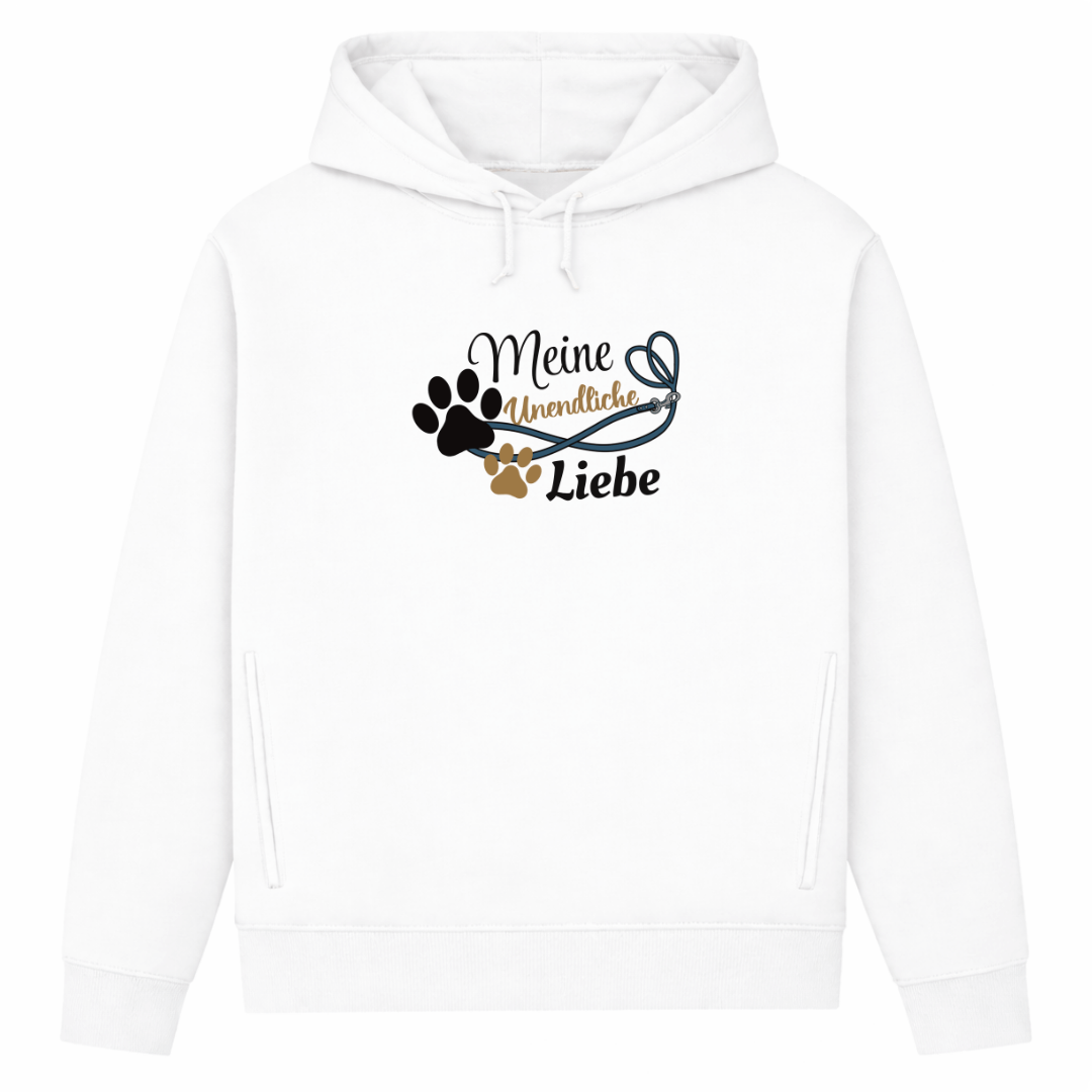 Unendlich – Hoodie aus Bio-Baumwolle für Damen