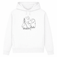 Meine Wahre Liebe– Hoodie aus Bio-Baumwolle für Damen