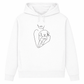 Welpenliebe – Hoodie aus Bio-Baumwolle für Damen