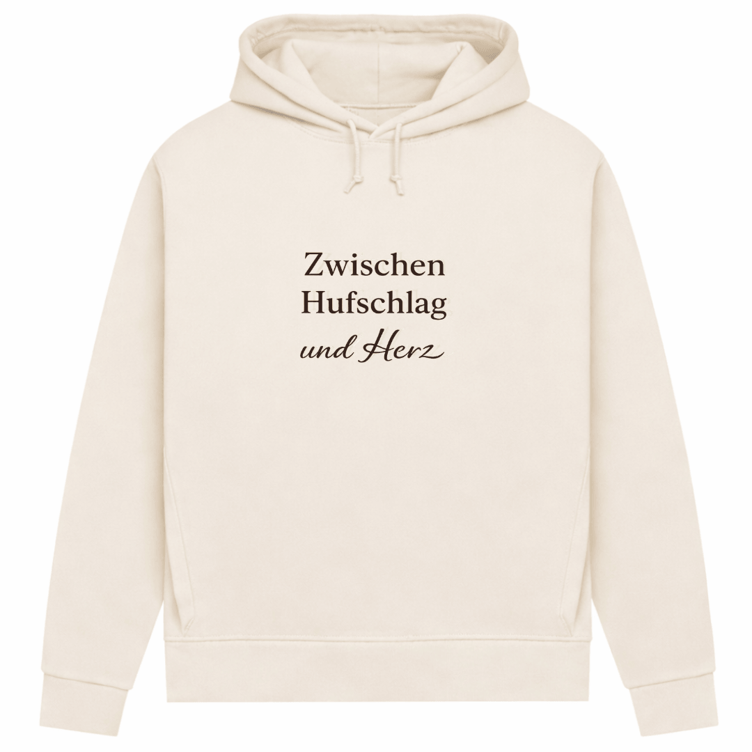Hufschlag -Hoodie aus Bio-Baumwolle für Damen