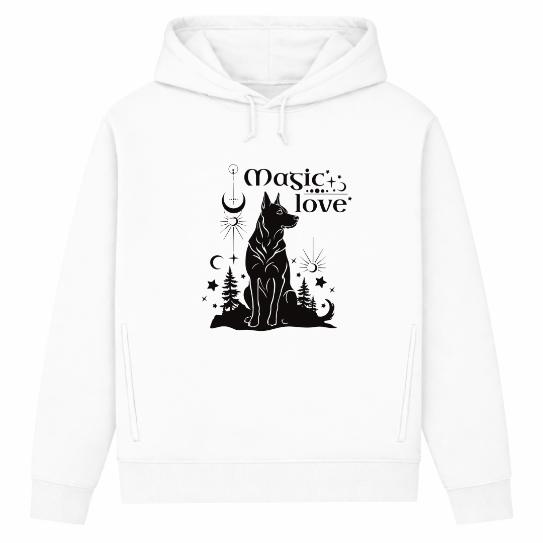 Magic Love– Hoodie aus Bio-Baumwolle für Damen