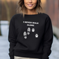 I Never Walk Alone - Bio-Sweatshirt für Damen