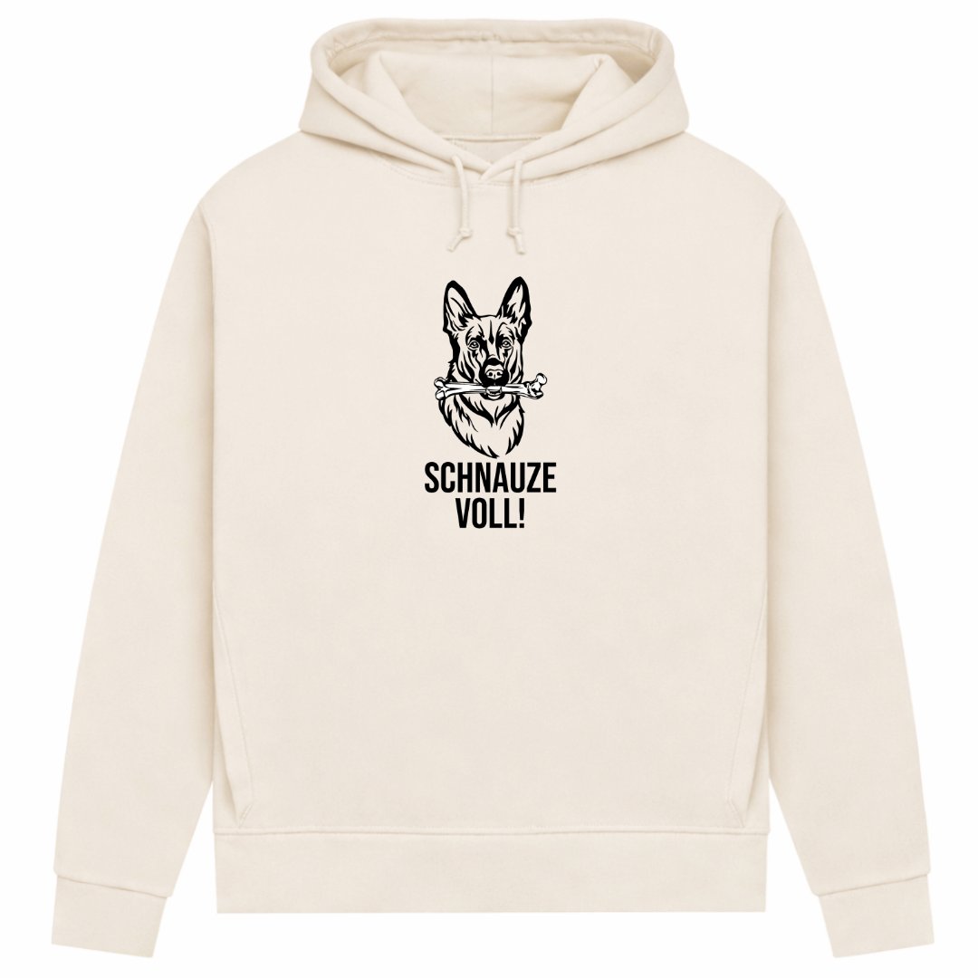 Schnauze Voll– Hoodie aus Bio-Baumwolle für Damen