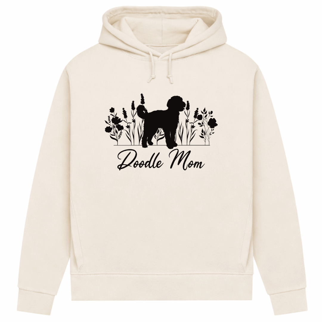 Doodle Mom – Hoodie aus Bio-Baumwolle für Damen
