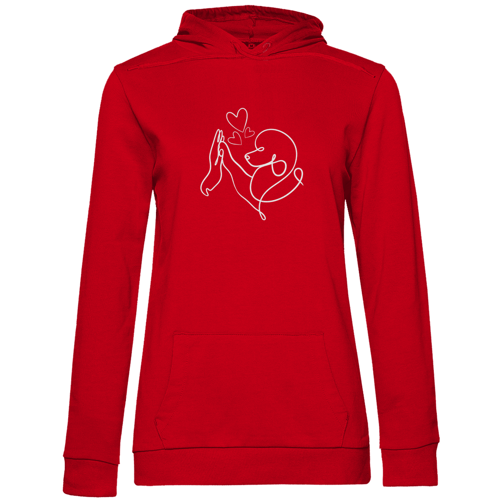 Pudelliebe - Hoodie für Damen