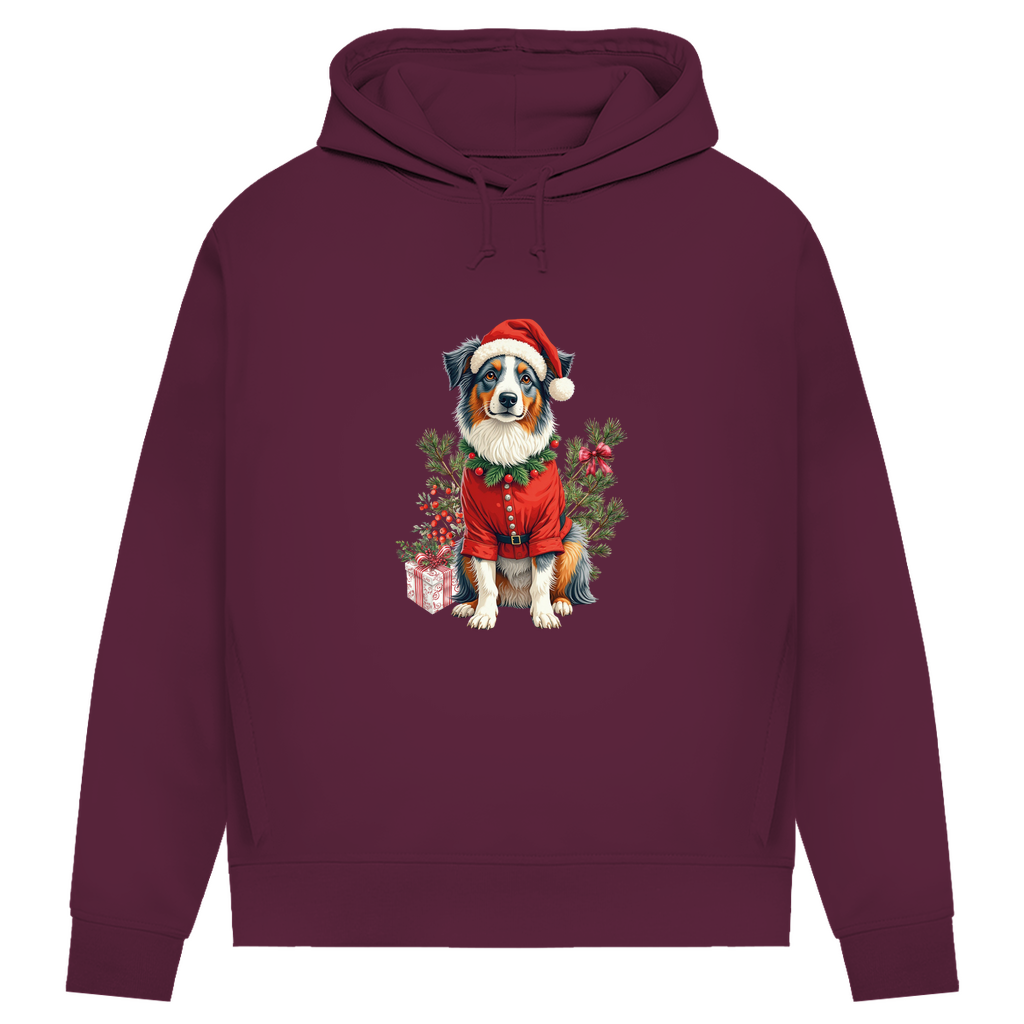 Frohe Weihnachten - Bio-Hoodie für Damen