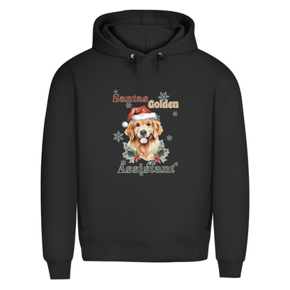 Santas Golden Assistantt - Bio-Hoodie für Herren