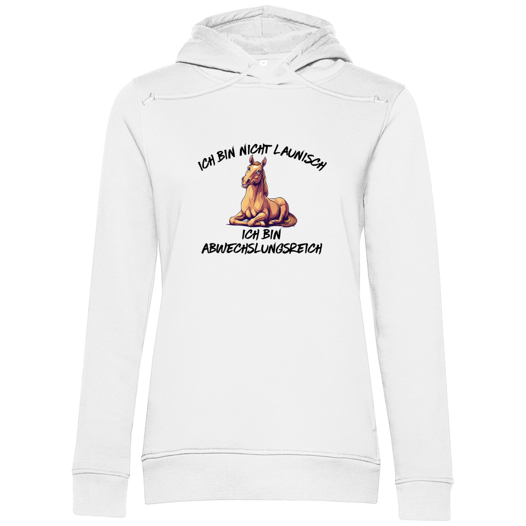 Abwechslungsreich - Bio-Hoodie für Damen