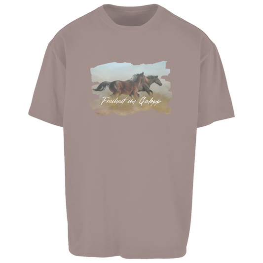 Freiheit im Galopp - Oversize T-Shirt-Unisex