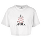 I Love You -  Oversize Crop Top für Damen