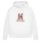 Flower Chihuahua - Bio-Hoodie für Damen