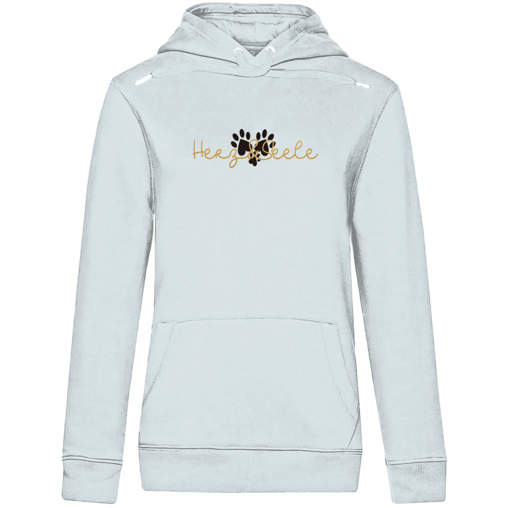 Herz und Seele -Bio-Hoodie für Damen