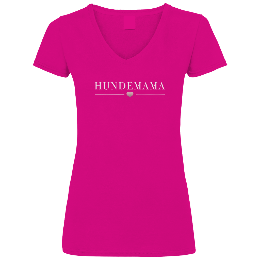 Hundemama - V-Shirt für Damen