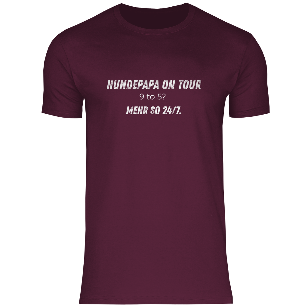 Vollzeit-Hundepapa - T-Shirt für Herren