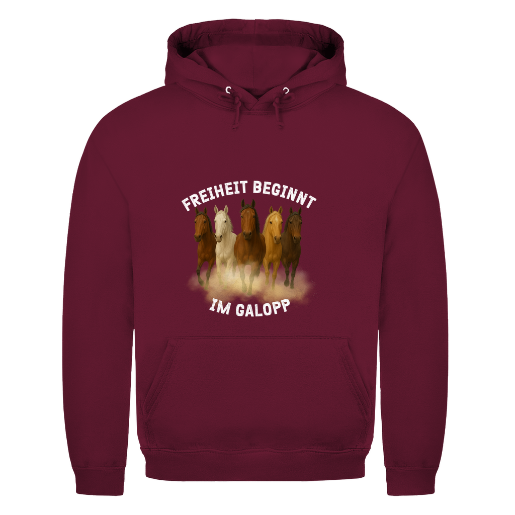 Galopp ist Freiheit - Hoodie Unisex