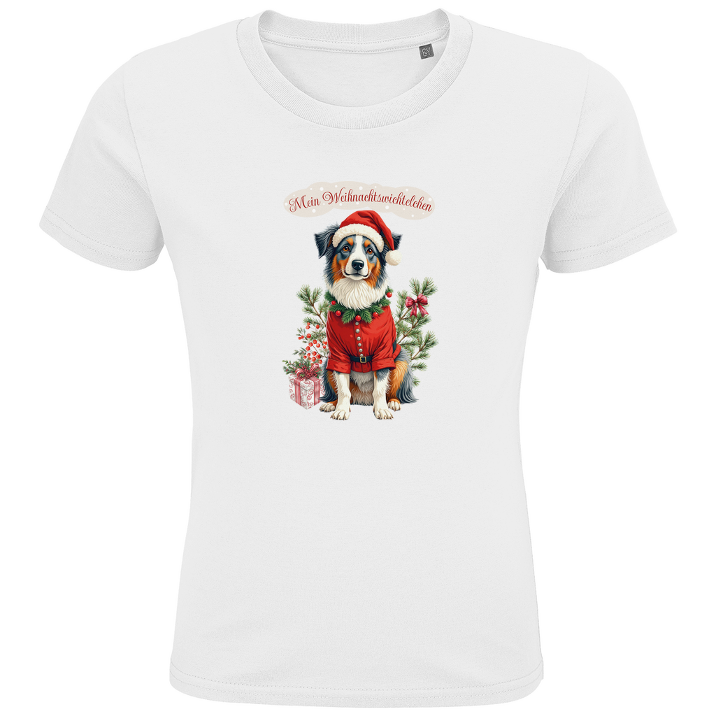 Weihnachtswichteln - Bio T-Shirt für Kinder