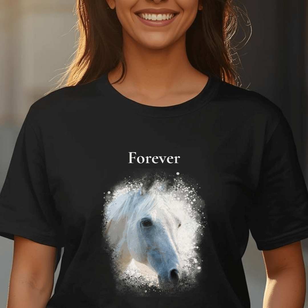 Dein Foto & Dein Wunschtext - T-Shirt für Damen