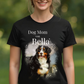 Personalisiertes Dog Mom T-Shirt mit deinem Hund  | Foto Aquarell Shirt für Damen