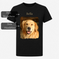 Personalisiertes Hunde T-Shirt für Herren mit Foto