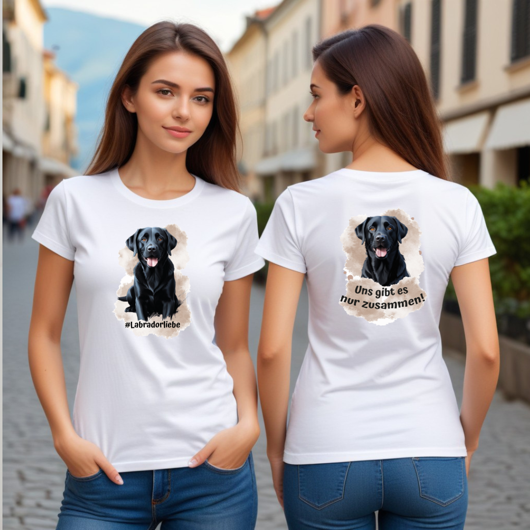 Labradorliebe - T-Shirt für Damen