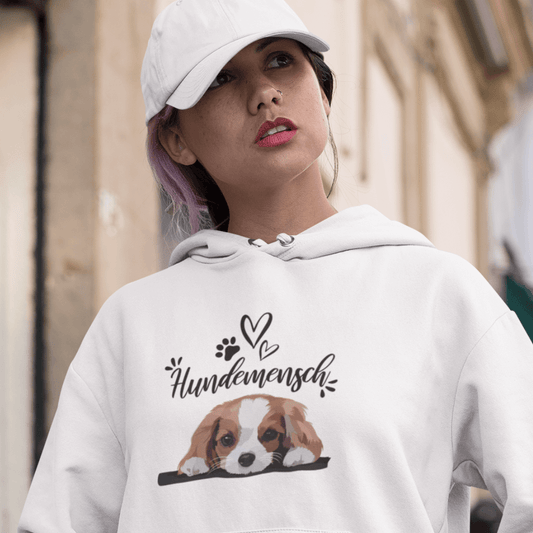 Hundemensch - Bio-Hoodie für Damen