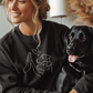 Doppeltes Glück – Bio-Sweatshirt für Damen