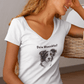Fellfreund - V-Shirt für Damen- Dein Wunschtext