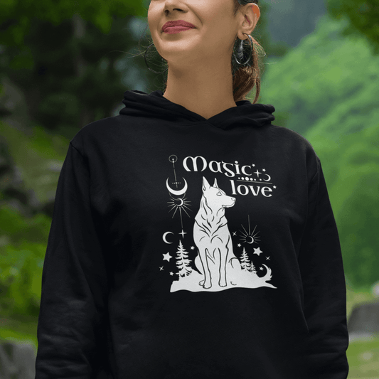 Magic Love– Hoodie aus Bio-Baumwolle für Damen