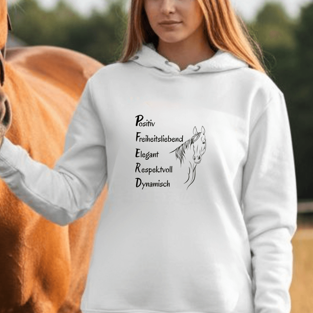 Seelenpferd - Bio-Hoodie für Damen