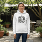 Unser Team– Hoodie aus Bio-Baumwolle für Damen