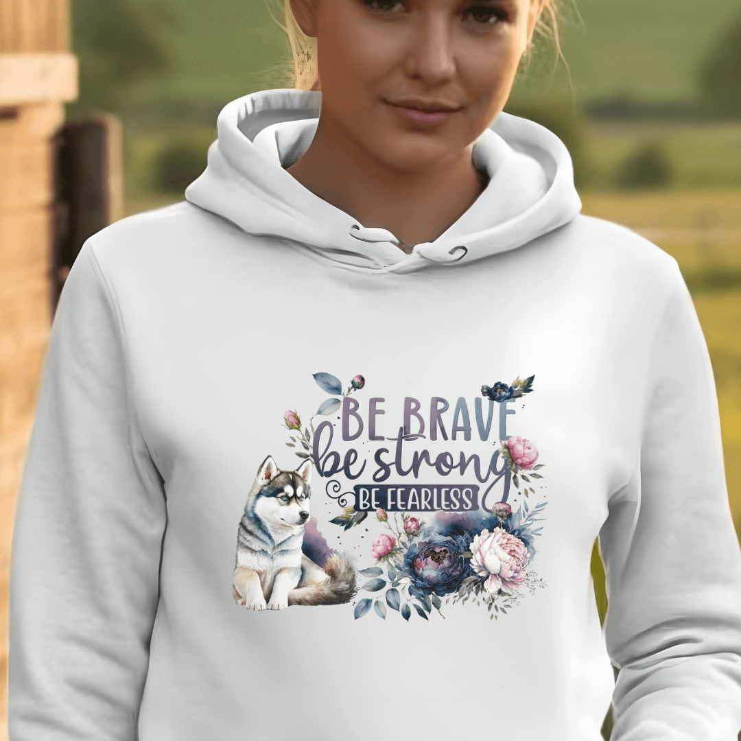 Be Strong – Hoodie aus Bio-Baumwolle für Damen