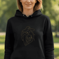 Umarmung – Hoodie aus Bio-Baumwolle für Damen