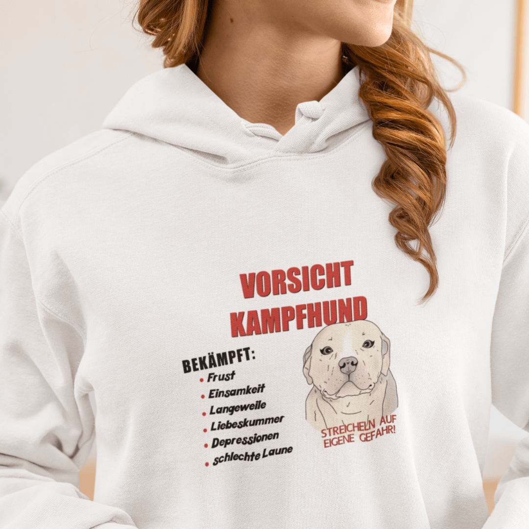 Lieblingshund– Hoodie aus Bio-Baumwolle für Damen