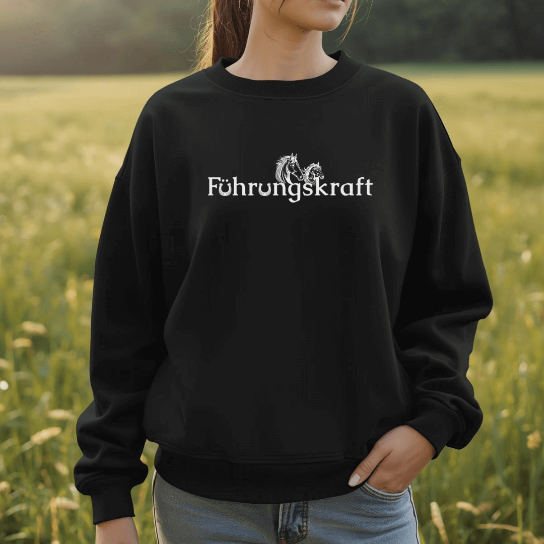 Pferdeboss - Bio-Sweatshirt für Damen