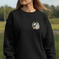 Leidenschaft für Pferde - Bio-Sweatshirt für Damen |Brustmotiv