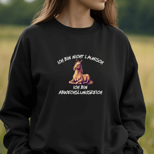 Abwechslungsreich - Bio-Sweatshirt für Damen