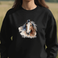Pferd - Bio-Sweatshirt für Damen
