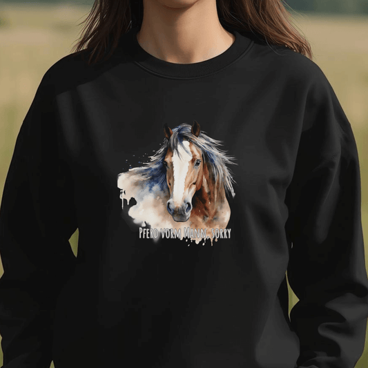 Pferd - Bio-Sweatshirt für Damen