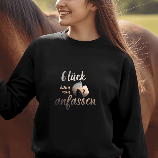 Glück - Bio-Sweatshirt für Damen