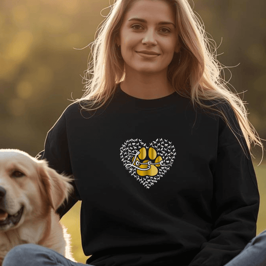 Love Dog – Bio-Sweatshirt für Damen