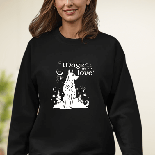 Magic Love -  Bio Sweatshirt für Damen