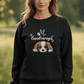 Hundemensch - Bio-Sweatshirt für Damen