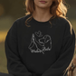 Meine  Wahre Liebe - Bio-Sweatshirt für Damen