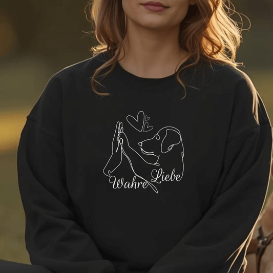 Meine  Wahre Liebe - Bio-Sweatshirt für Damen