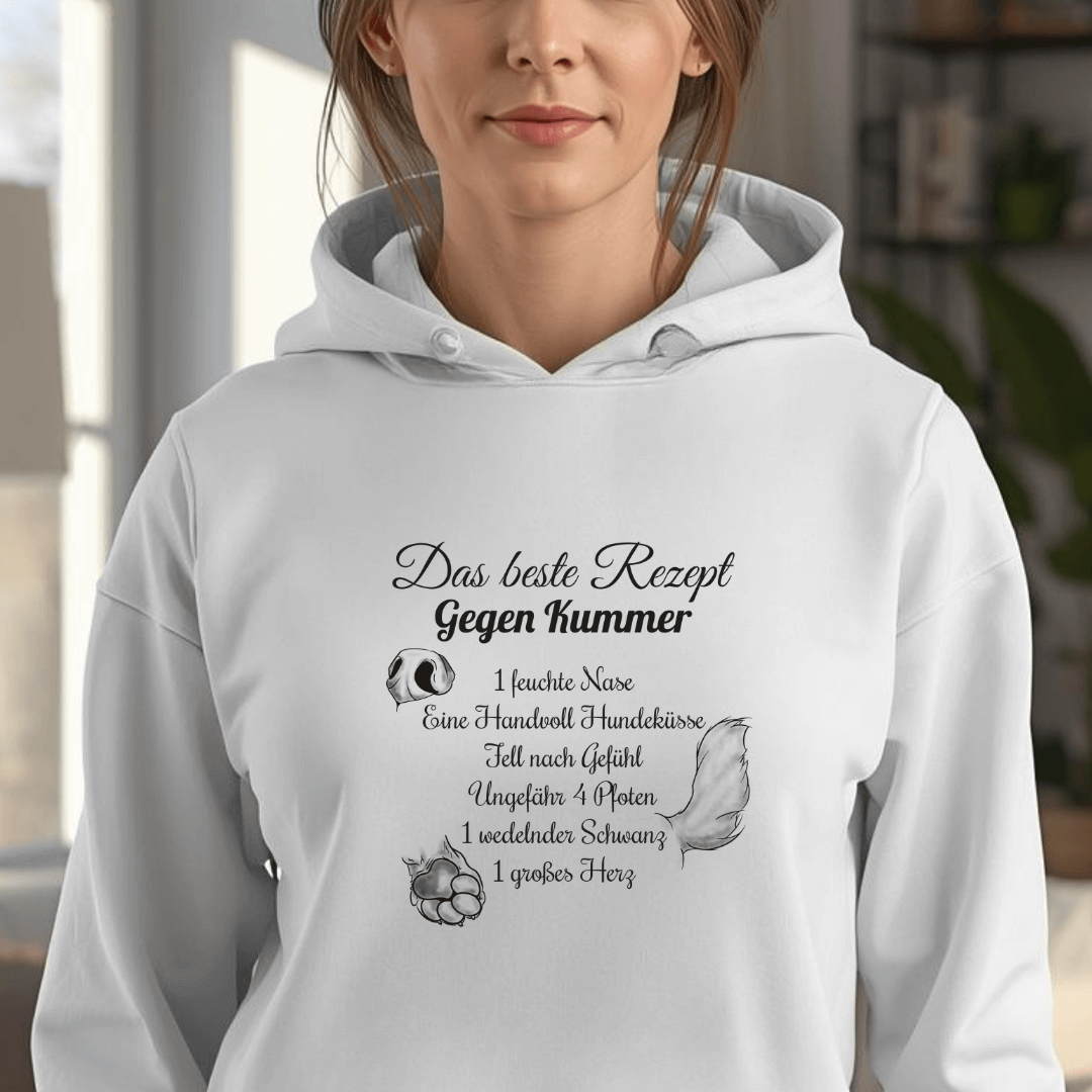 Rezept – Hoodie aus Bio-Baumwolle für Damen