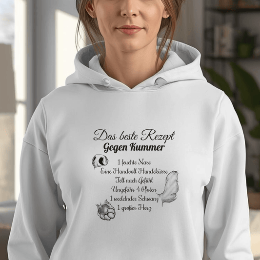 Rezept – Hoodie aus Bio-Baumwolle für Damen