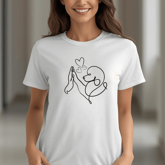 Pudelliebe - T-Shirt für Damen